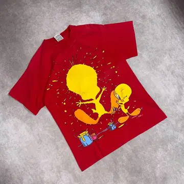 90s 루니툰 트위티 티셔츠