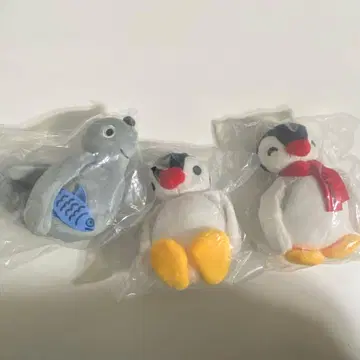 핑구 봉제 인형 2 핑구 가챠가챠 핑가 로비 세트