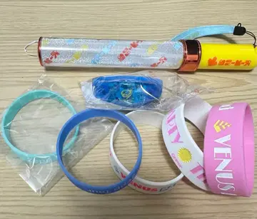 아이돌리 프라이드 응원봉 뱅글 라이트 러버 밴드 묶음 판매