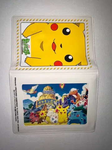 극장판 포켓몬스터 피카츄의 여름방학 패스 케이스