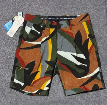 12100엔 캘러웨이 8way 보태니컬 무늬 숏팬츠 S