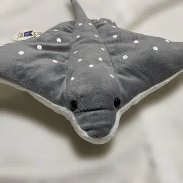 해유관 가오리 봉제 인형 마스코트 택 포함