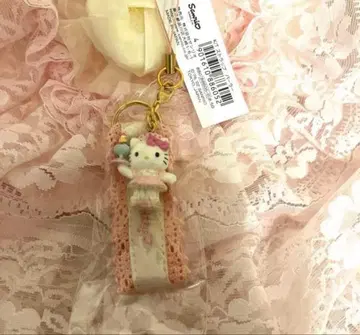 마지막 1점! 레트로 2002 초레어 파르페 키티 레이스 키링