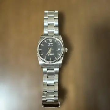 agete FOR MEN 자동 와인딩 손목시계 다이아몬드 포함