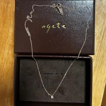 agete 목걸이