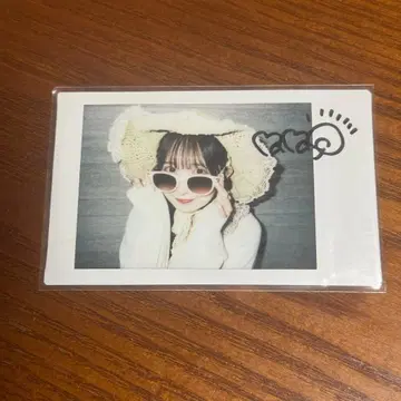 오가와 나나코 친필 사인 폴라로이드