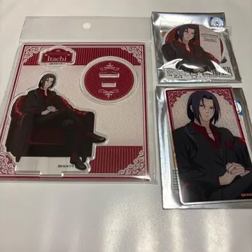 NARUTO 나루토 드레스업 아크릴 스탠드 캔뱃지 아크릴 플레이트 이타치