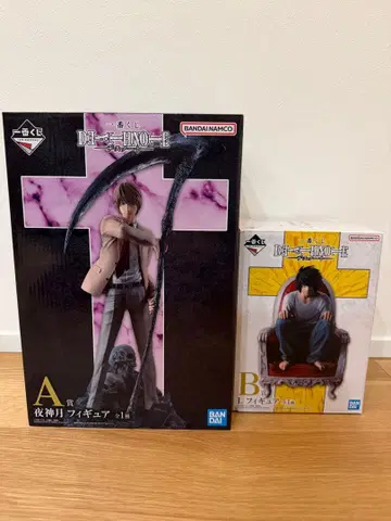 제일복권 데스노트 피규어 세트 야가미 라이토 L