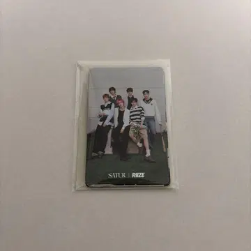 RIIZE SATUR 매장 특전 포토카드 세트 앤톤 누락