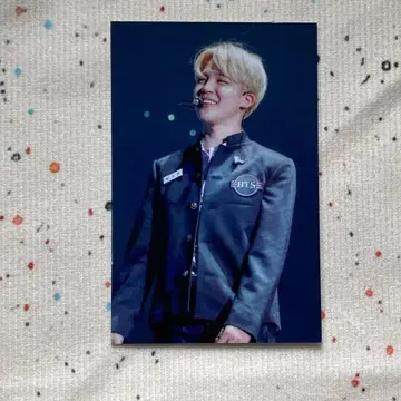 BTS 너에게 닿기를 DVD 지민 회장 한정판 혜택 트레이딩 카드