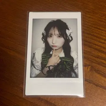 오가와 나나코 친필 사인 폴라로이드