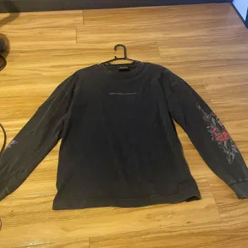 EdHardy 피그먼트 가공 롱 TEE