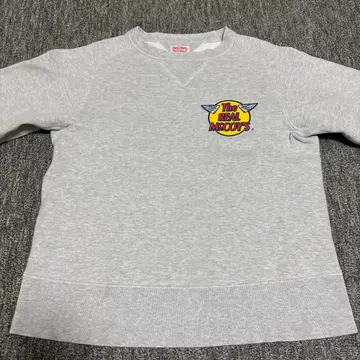 REALMCCOYS 윙마크 맨투맨 S