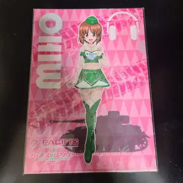 걸즈 앤 판처 클리어 파일 세트 절판 희귀 레어 니시즈미 미호