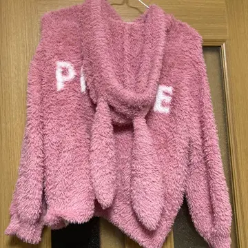 gelato pique 토끼 모코 후드티 핑크