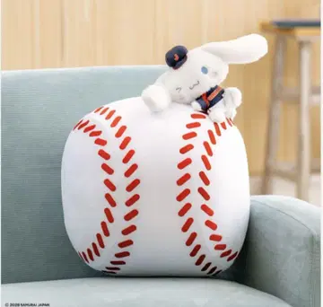 사무라이 재팬 x 산리오 야구공 봉제 인형 다이토 복권 LH상 시나모롤