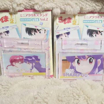 란마1/2 미니 아크릴 스탠드 vol.2 샴푸, 샴푸 & 란마