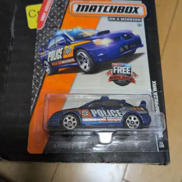 MATCHBOX SUBARU IMPREZA WRX 경찰 차량