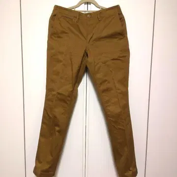 Fob factory 남성용 치노 팬츠 우에폰 원단 일본제