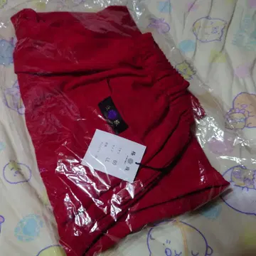 극족 본탄 저지 빨간색 LL 사이즈 허벅지 60cm