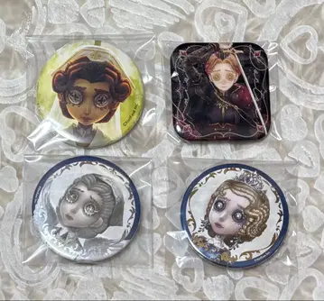 제5인격 IdentityV 의사 소급 Black&White 설정화 캔뱃지