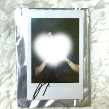 WEi 준 친필 사인 폴라로이드 폴라로이드 체키 트레이딩 카드 ALD1