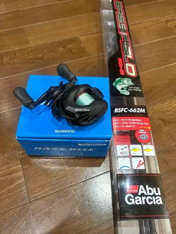 SHIMANO BASS RISE 베이트 낚시릴 베이트 낚싯대