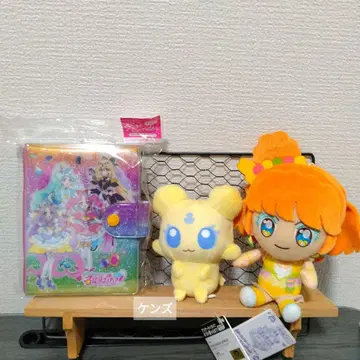 프리큐어 명탐정 프리큐어 씰 바인더 & 봉제 인형 묶음 판매!