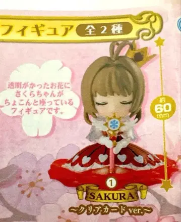 [ 클리어 카드 ver. ] 카드캡터 사쿠라 아소토 콜렉션 피규어