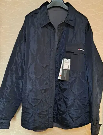 [ BONFIRE ] 리버서블 네이비 퀼팅 자켓 (M)