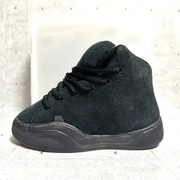 새상품 25cm ERL 스니커즈 SUEDE VAMPS HIGH 블랙