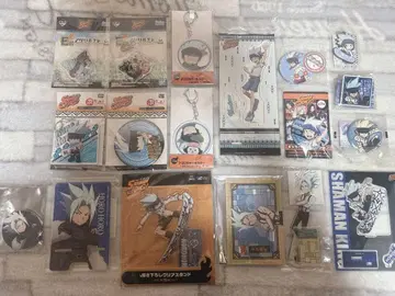 샤먼킹 호로호로 아크릴 스탠드 캔뱃지 키링 일괄 세트