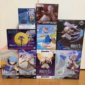 장송의 프리렌 피규어 룸 라이트 9점 세트