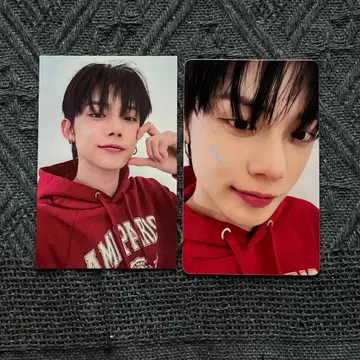 영준 TXT FANLIVE MOAZONE FC 2장 트레이딩 카드