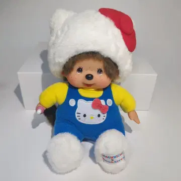 미사용 새상품 몬치치 헬로키티 봉제 인형 세키구치