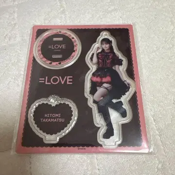 =LOVE 이코러브 타카마츠 히토미 아크릴 스탠드