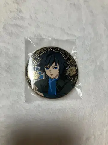 귀멸의 칼날 AGF 리프 메탈 캔뱃지 토미오카 기유