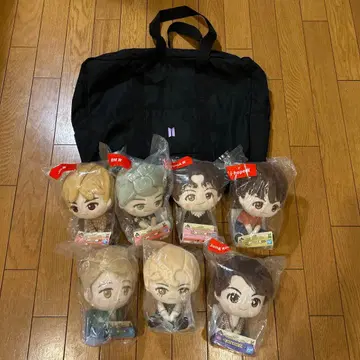 BTS 보스턴 백 TinyTAN 봉제 인형 7개 세트