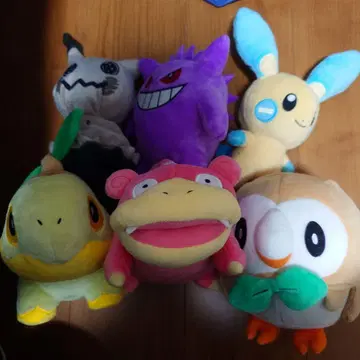 포켓몬 봉제 인형 묶음 판매 낱개 판매 가능 포켓몬 센터 미미큐