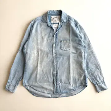 인기 Frank&Eileen EILEEN 데님 셔츠 XS 색스 블루