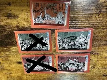 원피스 호일 아크릴 카드 컬렉션