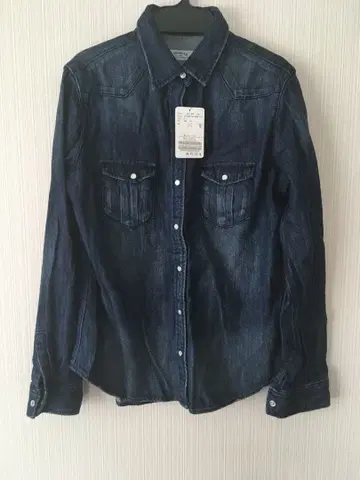 미사용 택 포함 FRAMeWORK 데님 셔츠