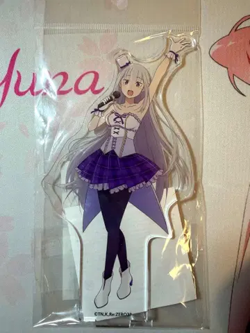 Re: 제로부터 시작하는 이세계 생활 아크릴 스탠드 에밀리아 아이돌