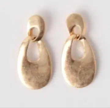 BEAUTY&YOUTH 논니켈 메탈 더블 드롭 귀걸이