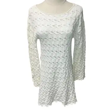 새상품급 DeuxiemeClasse 란스 크로셰 뜨개질 원피스 A라인