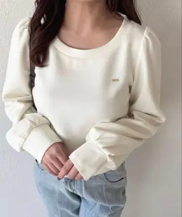 [새상품급] apres jour 아프레 주르 참 포함 맨투맨