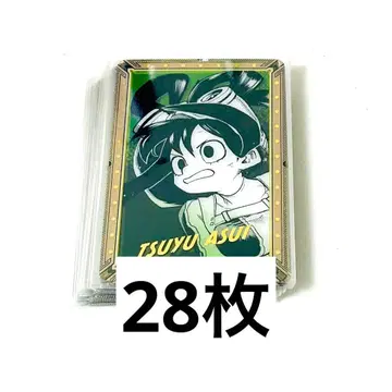 나의 히어로 아카데미아 원화전 금박 클리어 카드 아스이 츠유