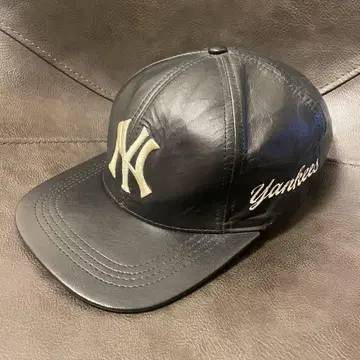 양키스 가죽 캡 양키스 빈티지 캡