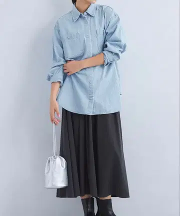 BEAUTY&YOUTH 데님 셔츠