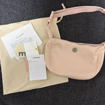 minitmute 숄더백 핑크